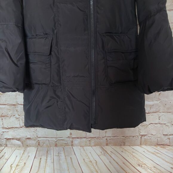 Betsey Johnson long puffer jacket - Picture 7 of 8